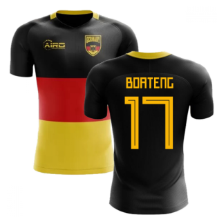 2020-2021 Germany Flag Concept Football Shirt (Boateng 17)