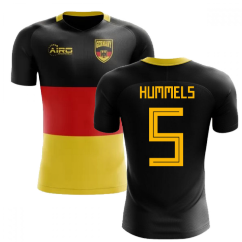 2022-2023 Germany Flag Concept Football Shirt (Hummels 5)