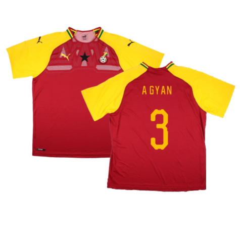 2018-2019 Ghana Home Shirt (A Gyan 3)