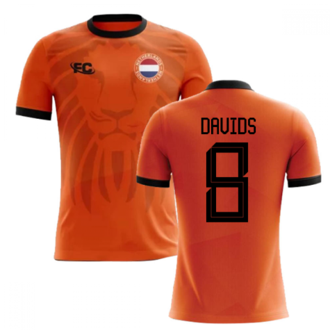 2018-2019 Holland Fans Culture Home Concept Shirt (DAVIDS 8) - Kids (Long Sleeve)