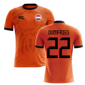 2018-2019 Holland Fans Culture Home Concept Shirt (DUMFRIES 22) - Little Boys