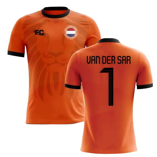 2018-2019 Holland Fans Culture Home Concept Shirt (VAN DER SAR 1)