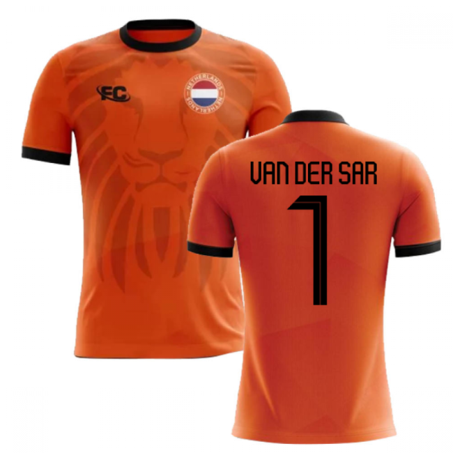 2018-2019 Holland Fans Culture Home Concept Shirt (VAN DER SAR 1) - Adult Long Sleeve