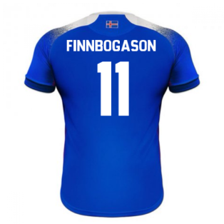 2018-2019 Iceland Home Errea Football Shirt (Finnbogason 11)