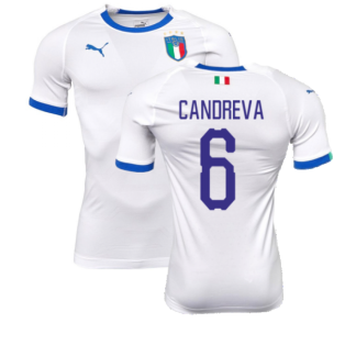 2018-2019 Italy Away evoKIT Away Shirt (Candreva 6)