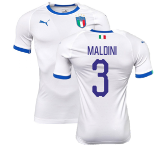 2018-2019 Italy Away evoKIT Away Shirt (Maldini 3)