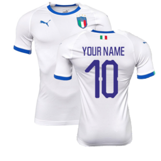 2018-2019 Italy Away evoKIT Away Shirt (Your Name)