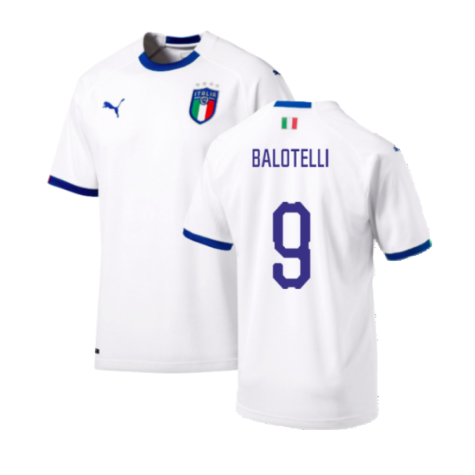 2018-2019 Italy Away Shirt (Balotelli 9)