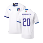 2018-2019 Italy Away Shirt (Bernardeschi 20)