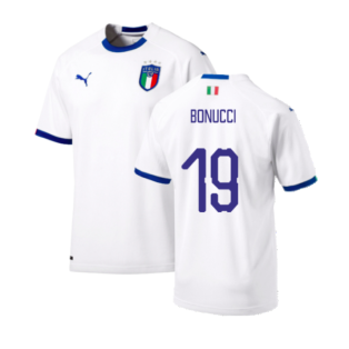 2018-2019 Italy Away Shirt (Bonucci 19)