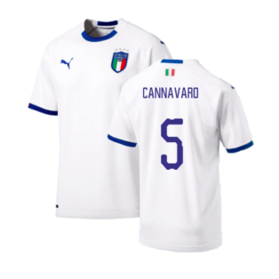 2018-2019 Italy Away Shirt (Cannavaro 5)