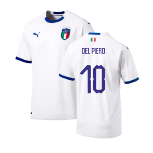 2018-2019 Italy Away Shirt (Del Piero 10)