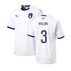 2018-2019 Italy Away Shirt (Maldini 3)