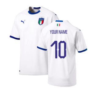 2018-2019 Italy Away Shirt (Your Name)