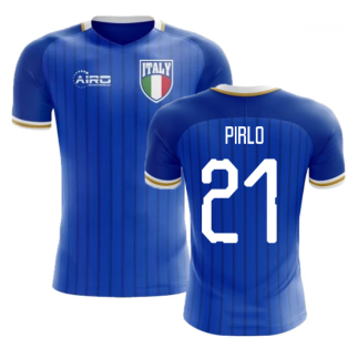 2022-2023 Italy Home Concept Football Shirt (Pirlo 21)