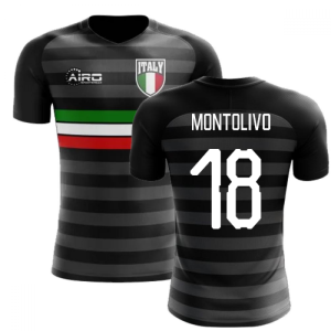 2023-2024 Italy Third Concept Football Shirt (Montolivo 18)