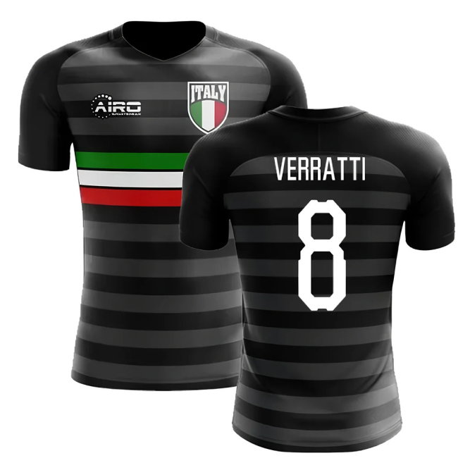 2025-2026 Italy Third Concept Football Shirt (Verratti 8)