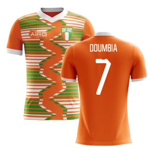 2023-2024 Ivory Coast Home Concept Football Shirt (Doumbia 7)