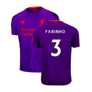 2018-2019 Liverpool Away Shirt (Kids) (Fabinho 3)