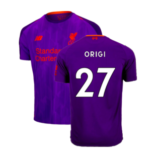 2018-2019 Liverpool Away Shirt (Kids) (Origi 27)