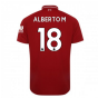 2018-2019 Liverpool Home Football Shirt (Alberto M 18)