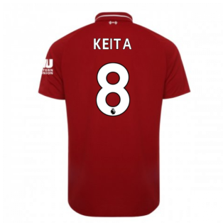2018-2019 Liverpool Home Football Shirt (Keita 8)