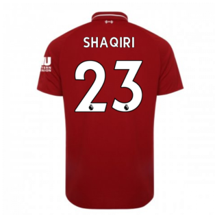 2018-2019 Liverpool Home Football Shirt (Shaqiri 23)