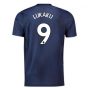 2018-2019 Man Utd Adidas Third Football Shirt (Lukaku 9)
