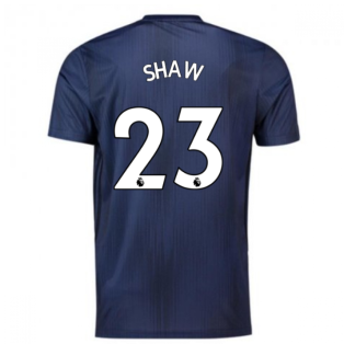 2018-2019 Man Utd Adidas Third Football Shirt (Shaw 23)