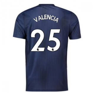2018-2019 Man Utd Adidas Third Football Shirt (Valencia 25)