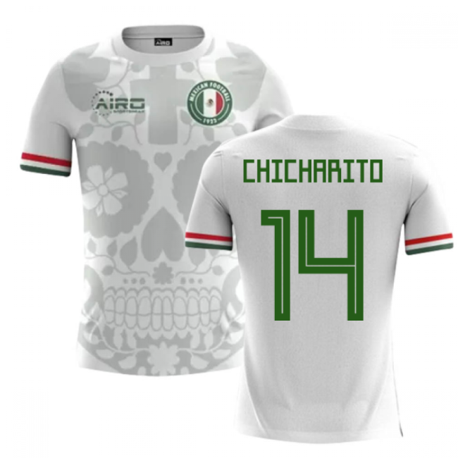 2025-2026 Mexico Away Concept Football Shirt (Chicharito 14) - Kids
