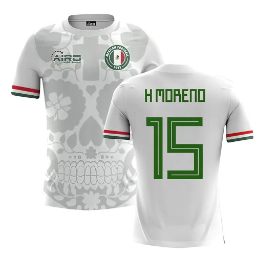 2025-2026 Mexico Away Concept Football Shirt (H.Moreno 15)