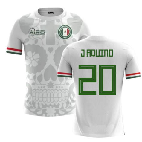 2022-2023 Mexico Away Concept Football Shirt (J Aquino 20)