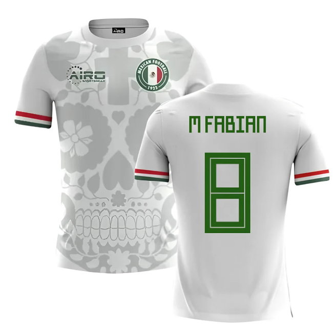 2025-2026 Mexico Away Concept Football Shirt (M.Fabian 8)