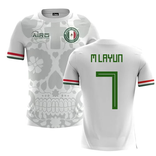 2025-2026 Mexico Away Concept Football Shirt (M.Layun 7)