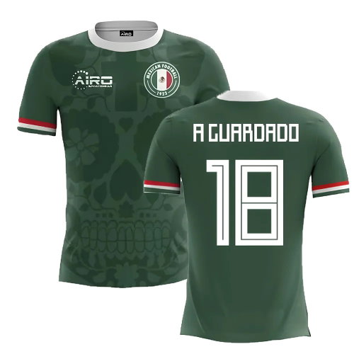 2025-2026 Mexico Home Concept Football Shirt (A.Guardado 18)