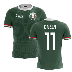 2025-2026 Mexico Home Concept Football Shirt (C.Vela 11)