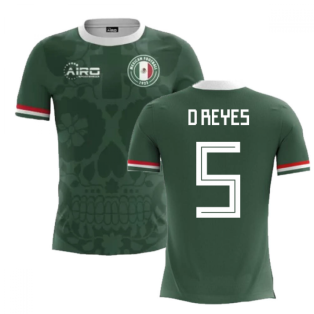 2022-2023 Mexico Home Concept Football Shirt (D Reyes 5)