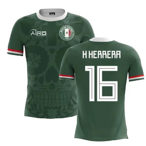 2025-2026 Mexico Home Concept Football Shirt (H.Herrera 16)