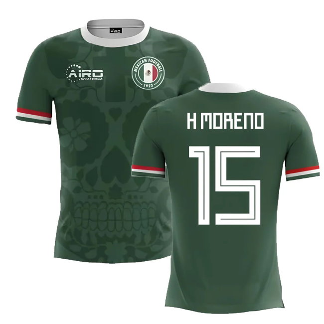 2025-2026 Mexico Home Concept Football Shirt (H.Moreno 15)