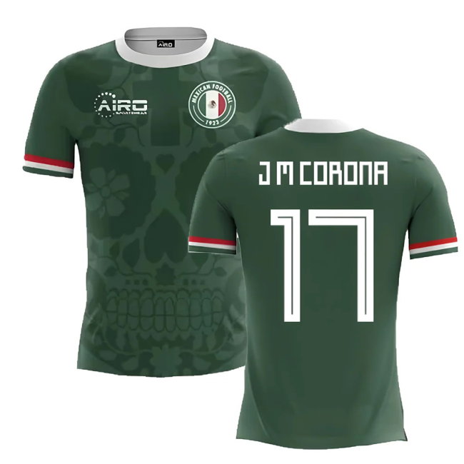 2025-2026 Mexico Home Concept Football Shirt (J.M.Corona 17)