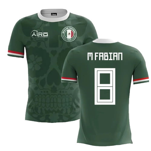 2025-2026 Mexico Home Concept Football Shirt (M.Fabian 8)