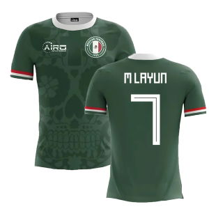 2025-2026 Mexico Home Concept Football Shirt (M.Layun 7)