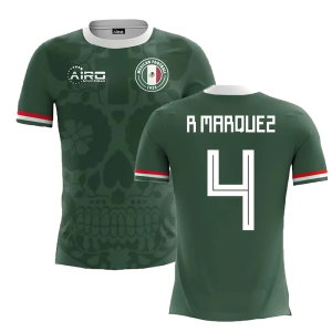 2025-2026 Mexico Home Concept Football Shirt (R.Marquez 4)