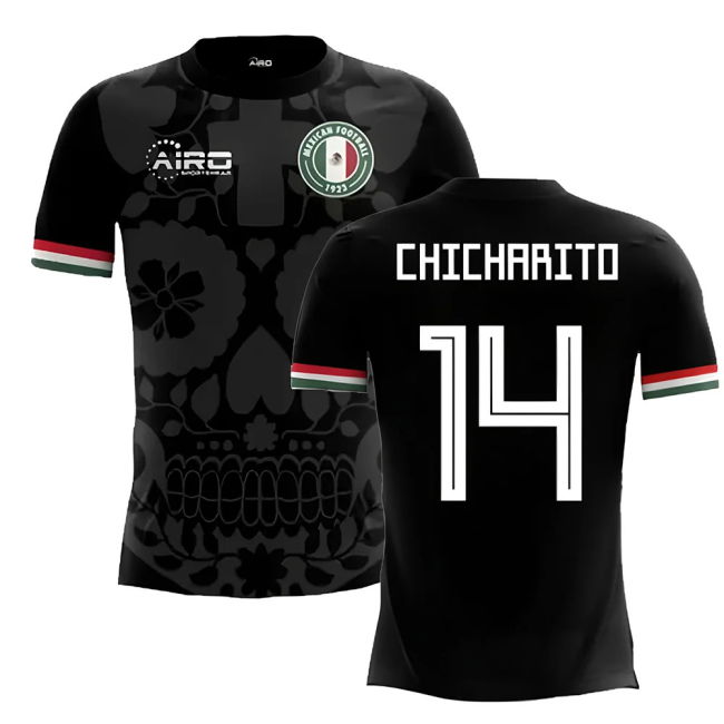 2025-2026 Mexico Third Concept Football Shirt (Chicharito 14)