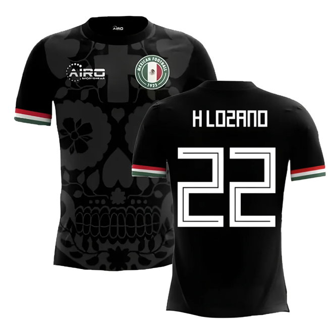 2025-2026 Mexico Third Concept Football Shirt (H.Lozano 22)