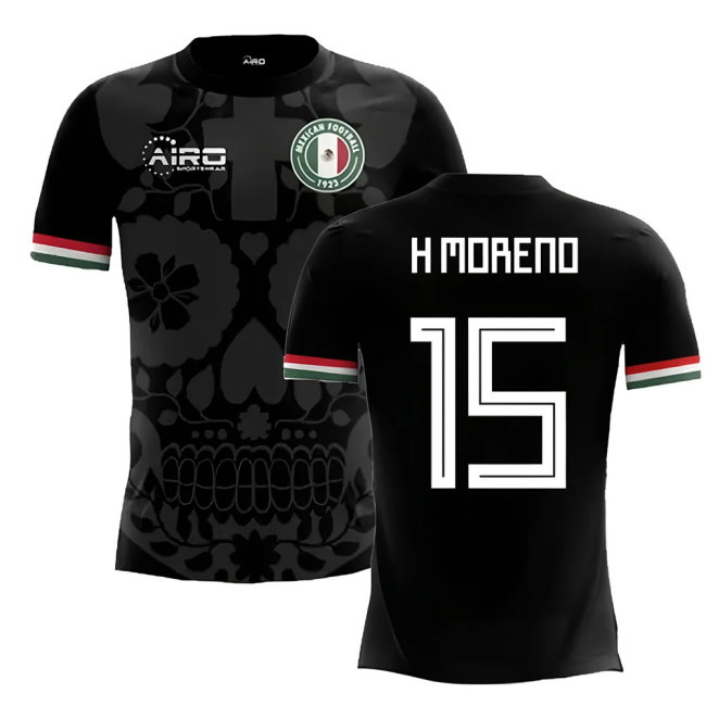 2025-2026 Mexico Third Concept Football Shirt (H.Moreno 15)