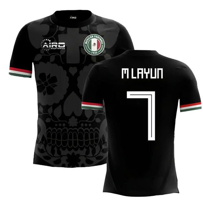 2025-2026 Mexico Third Concept Football Shirt (M.Layun 7)
