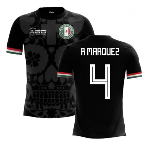 2020-2021 Mexico Third Concept Football Shirt (R Marquez 4) - Kids