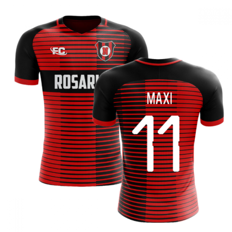 2018-2019 Newells Old Boys Fans Culture Home Concept Shirt (Maxi 11) - Baby